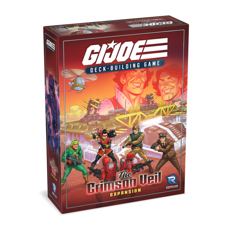 The Crimson Veil Expansion for G.I. JOE Deck-Building Game Available Now